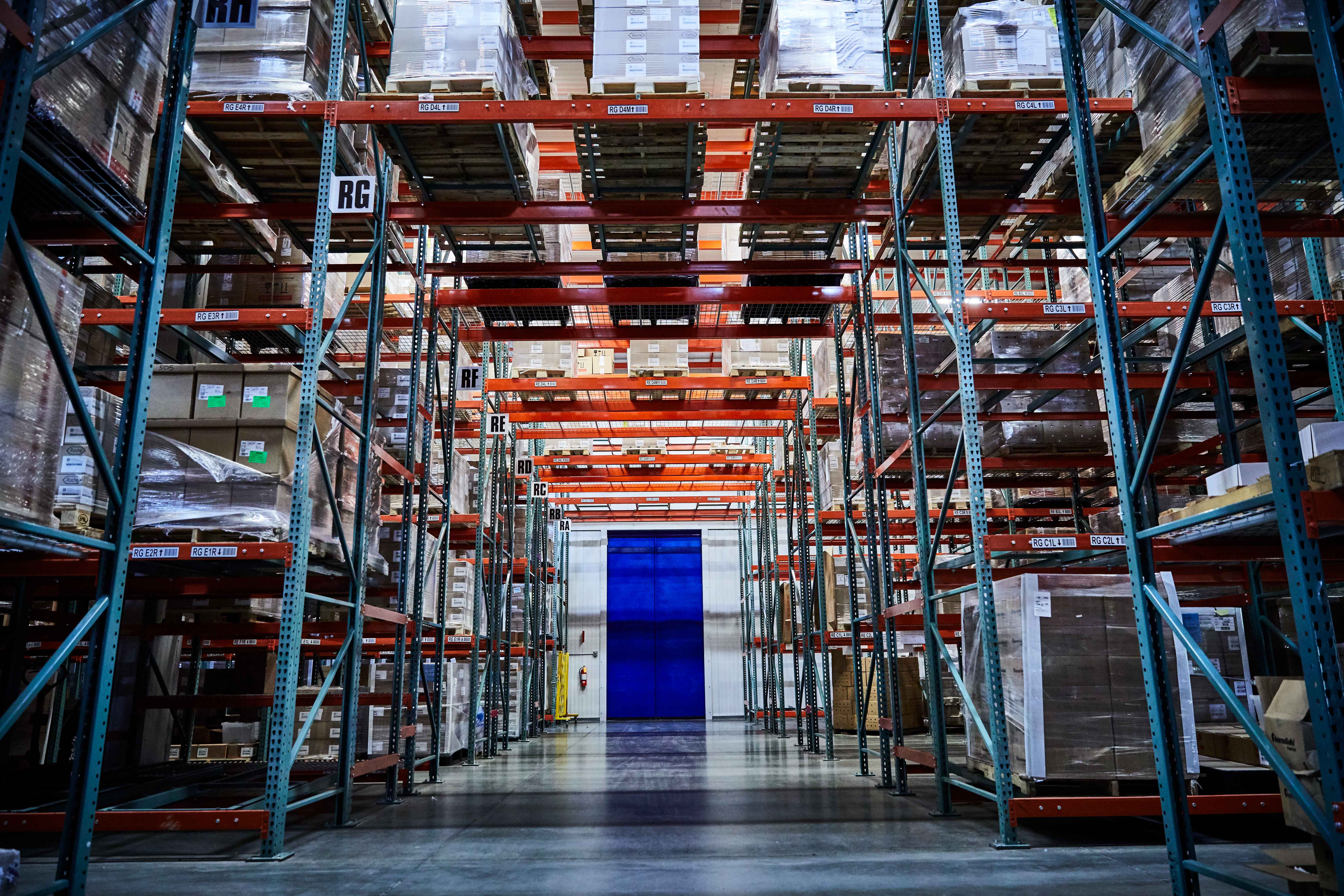 3PL Brooks Distribution Cooler Doors