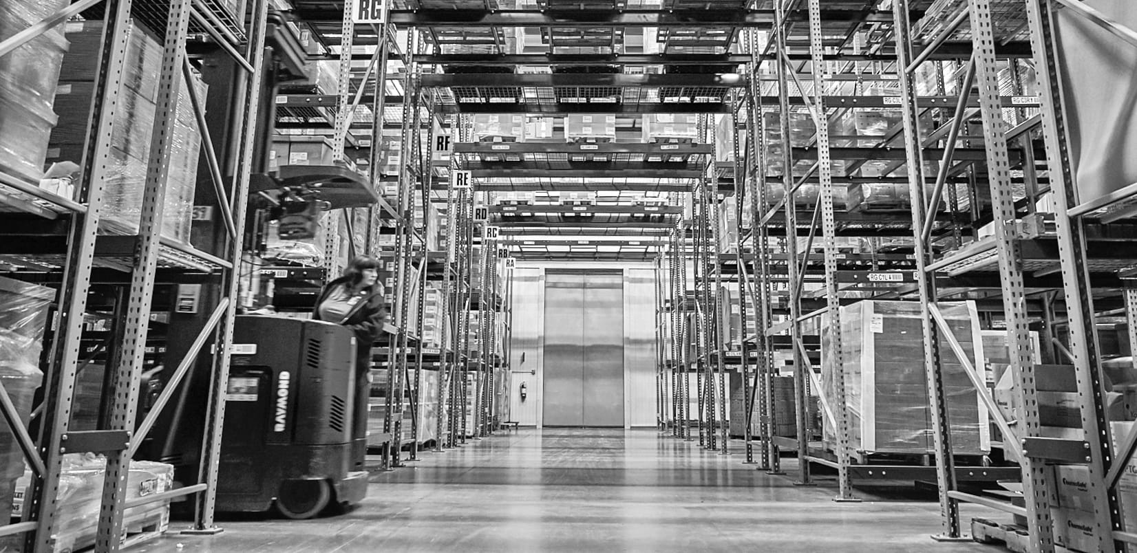 Cooler in our Louisville Distribution Center