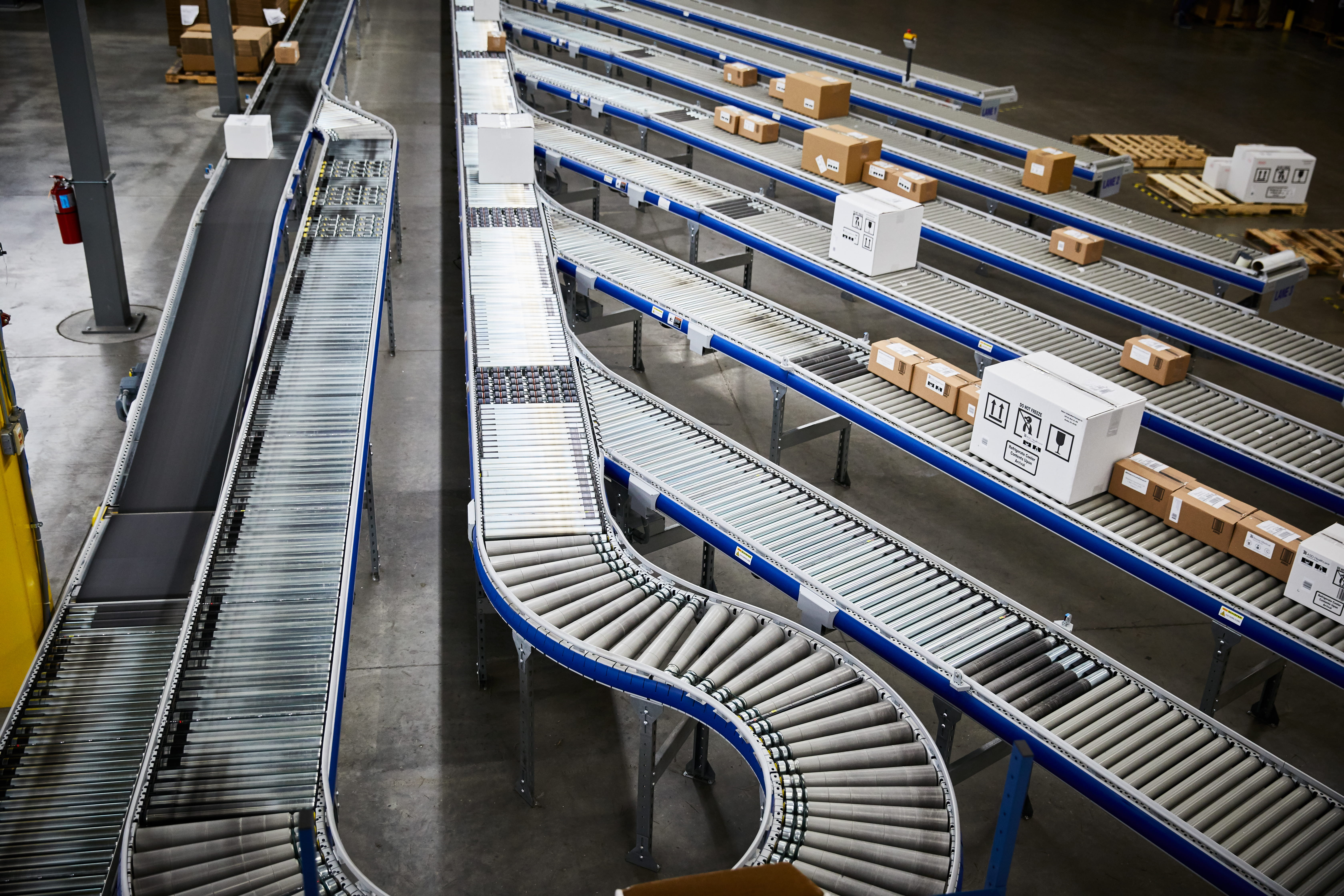 Staging and loading area of our Louisville Specialty Distribution Facility