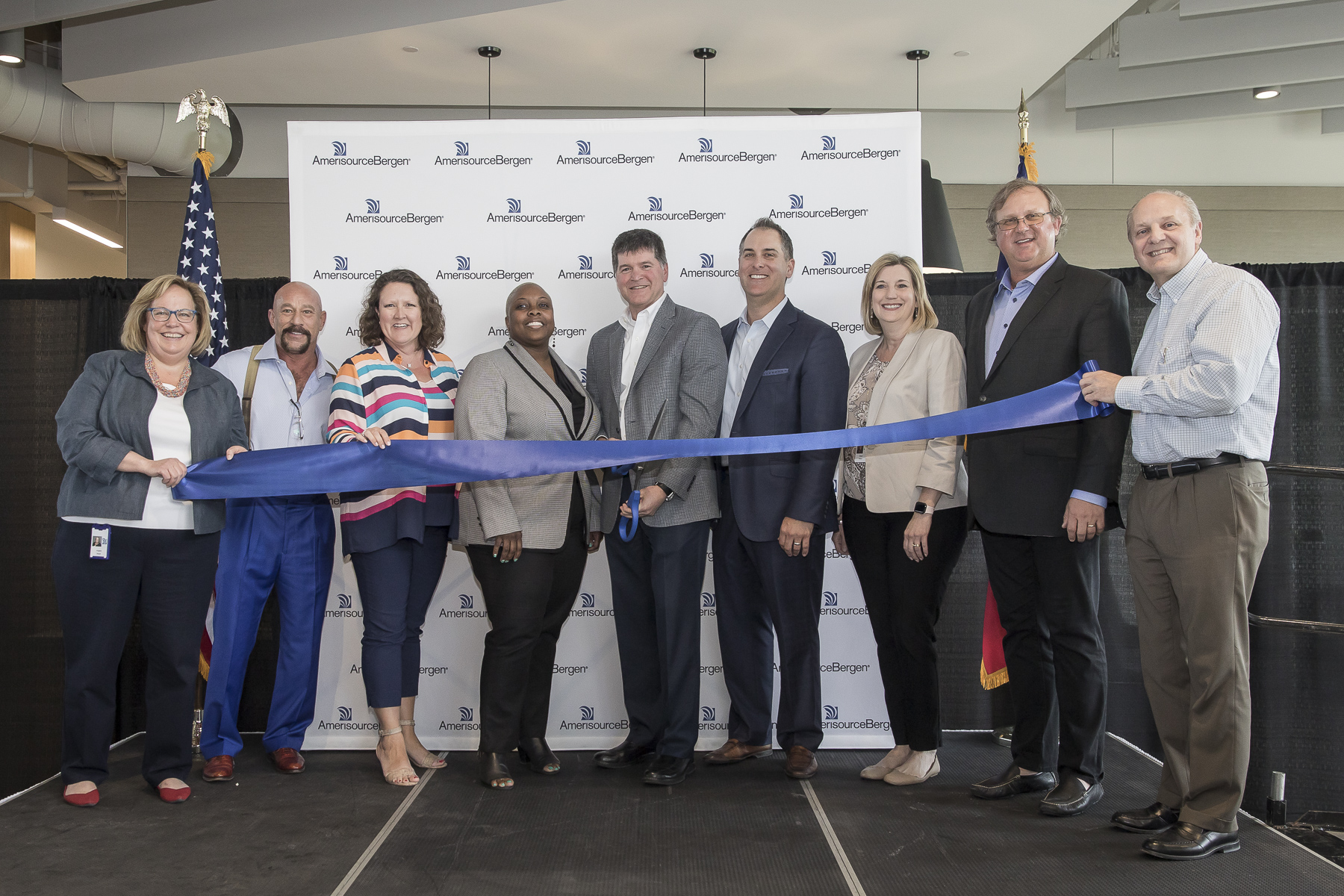 Ribbon cutting